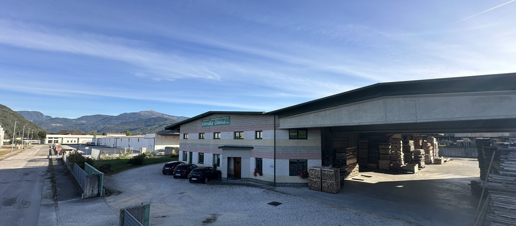 La sede Corredig Gino & C. a San Pietro al Natisone